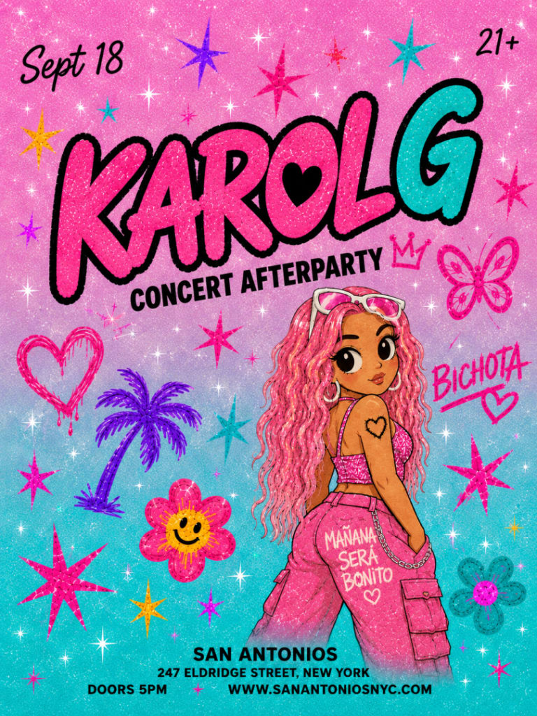 Event - The Bichota Party @ #1 Latin & Reggaeton Bar NYC (Thursday) - New York, New York - September 17, 2026 | concert tickets
