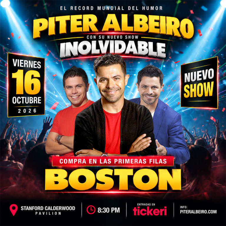 Event - Piter Albeiro NUEVO SHOW Inolvidable en Boston - Boston, MA - Fri, October 16, 2026} | concert tickets