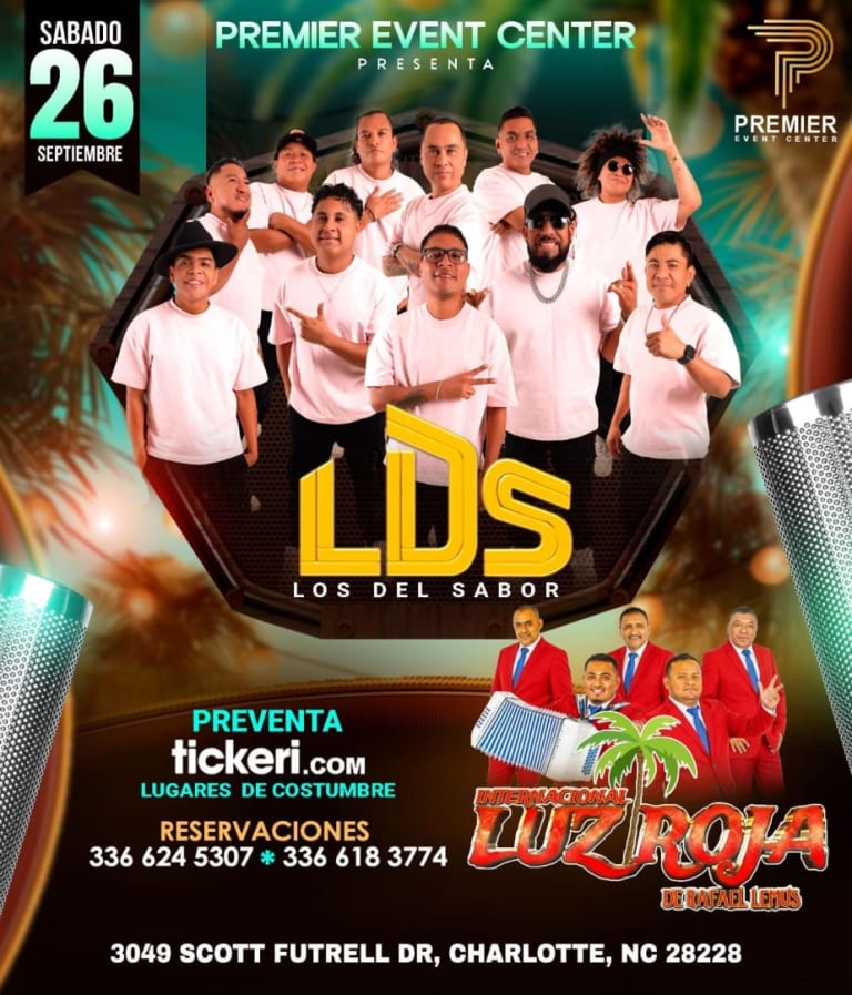 Event - LOS DEL SABOR EN VIVO! Y MÁS!  - Charlotte, North Carolina - September 26, 2026 | concert tickets