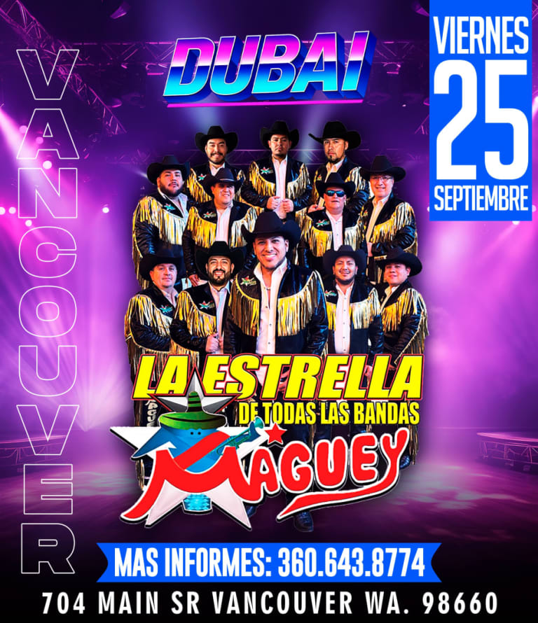 Event - LA ESTRELLA DE TODAS LAS BANDAS MAGUEY  - Vancouver, Washington - September 25, 2026 | concert tickets
