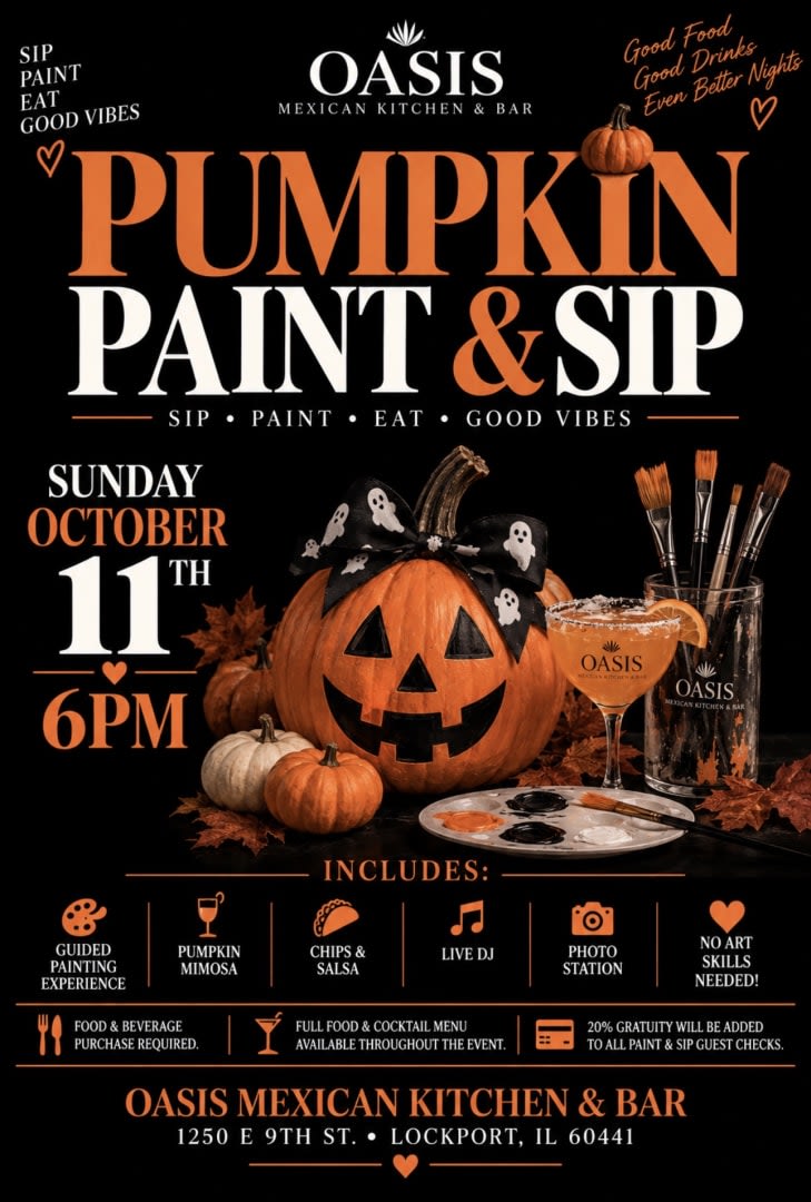 Event - Drake Paint & Sip Night - Lockport, Illinois - October 11, 2026 | concert tickets