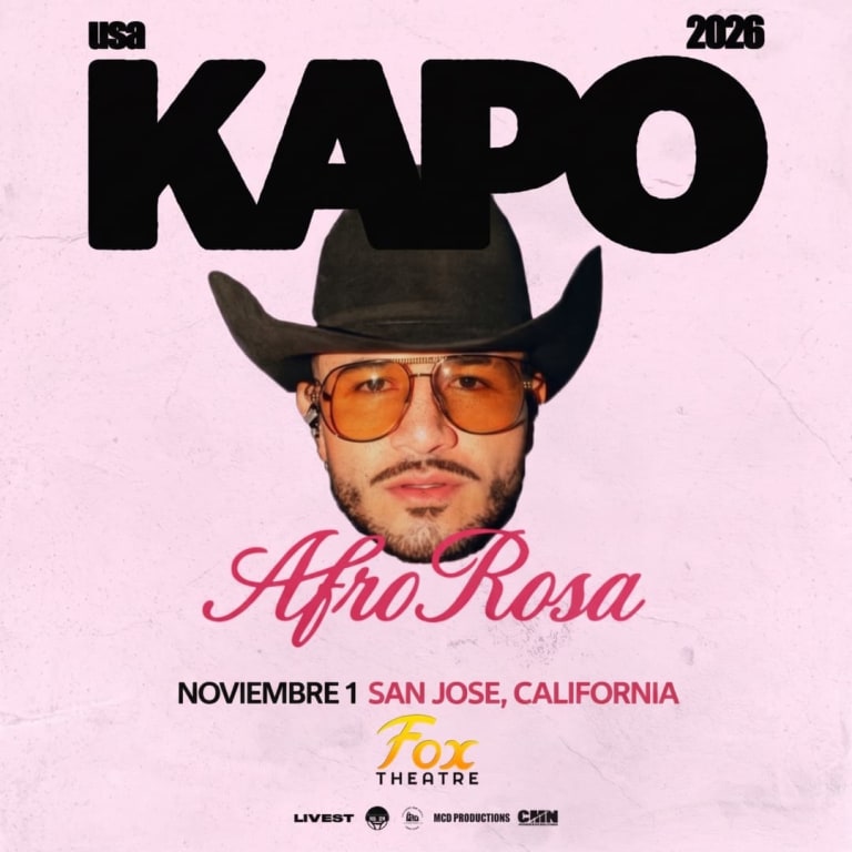 Event - Kapo Tour Afro Rosa  - Redwood City, California - November 1, 2026 | concert tickets