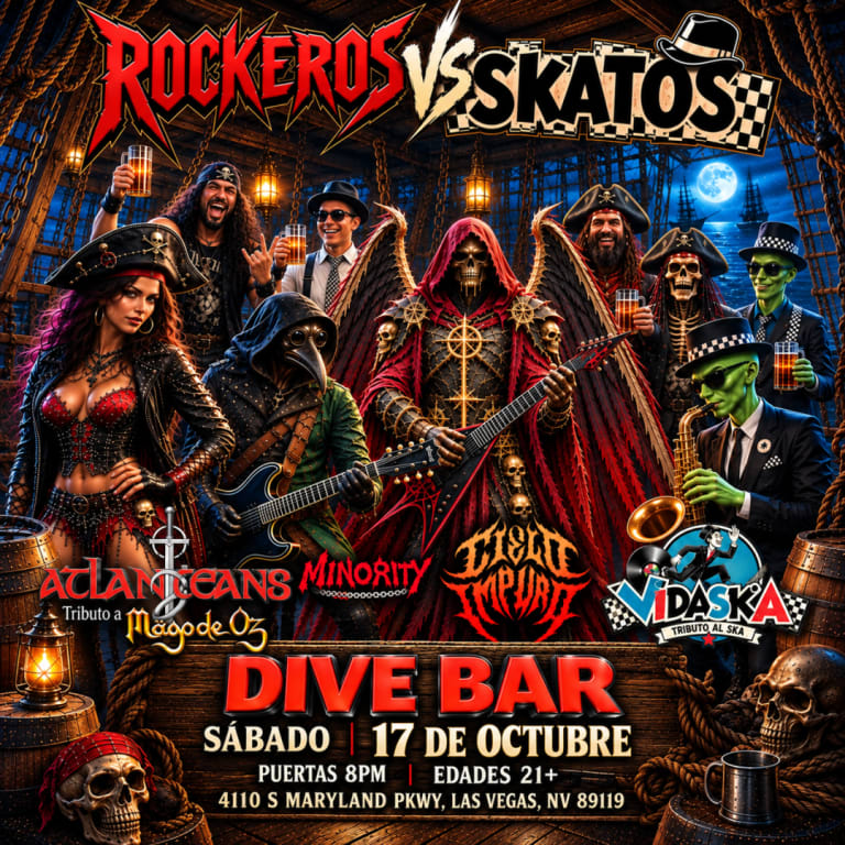 Event - Rockeros VS Skatos - Las Vegas, Nevada - October 17, 2026 | concert tickets