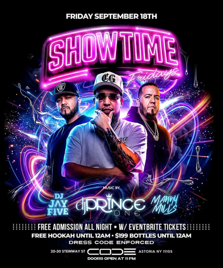 Event - Showtime Fridays Karol G Concert After Party At Code Astoria - Astoria, New York - September 18, 2026 | concert tickets
