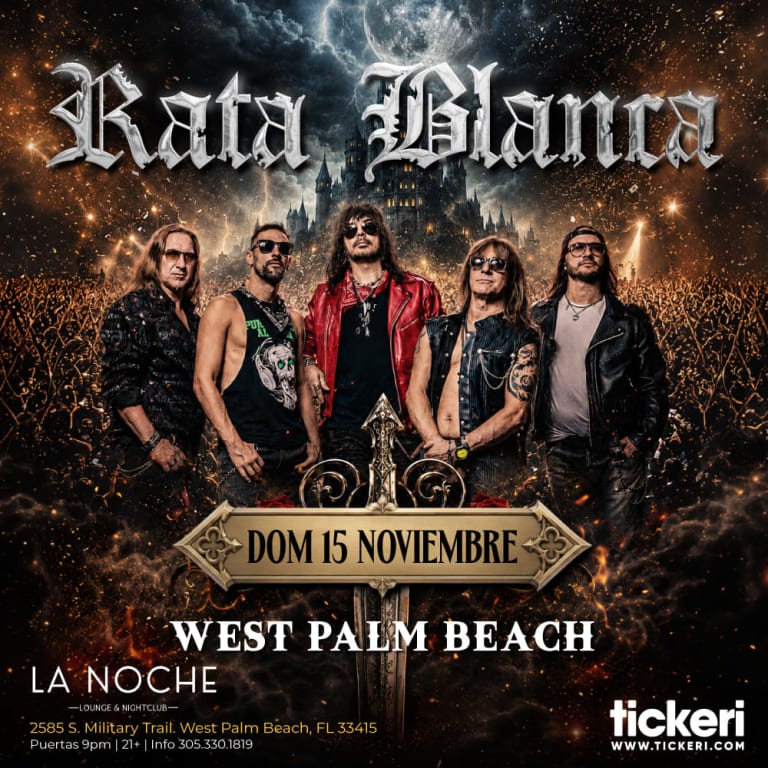 Event - Rata Blanca en concierto en West Palm Beach - West Palm Beach, Florida - November 15, 2026 | concert tickets