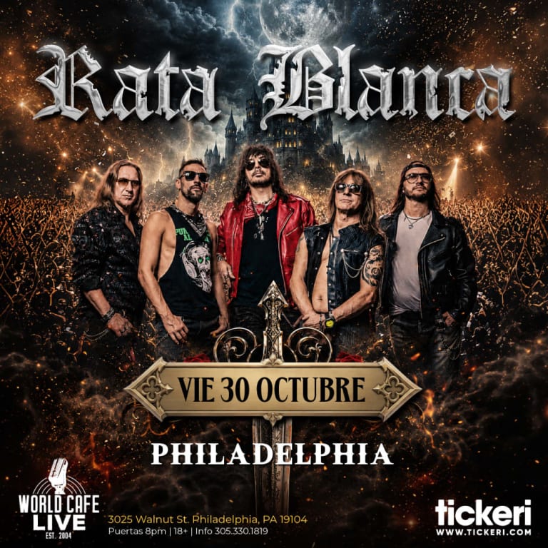 Event - Rata Blanca en concierto en Philadelphia - Philadelphia, Pennsylvania - October 30, 2026 | concert tickets