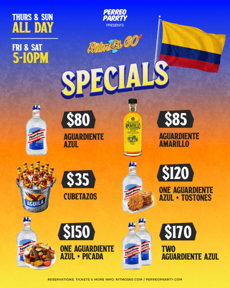 Event - Happy Hour at Ritmos Colombian Restaurant & Bar Salsa NYC - Queens, NY - jue, 1 de octubre de 2026} | concert tickets