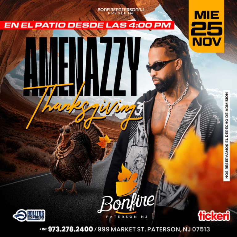 Event - EL NENE AMENAZZY  - Paterson, New Jersey - November 25, 2026 | concert tickets