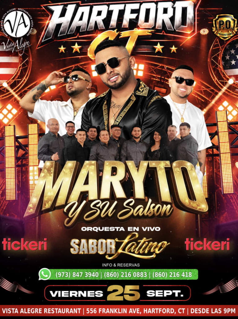 Event - Maryto y Su Salson en HartFord ct - Hartford, Connecticut - September 25, 2026 | concert tickets