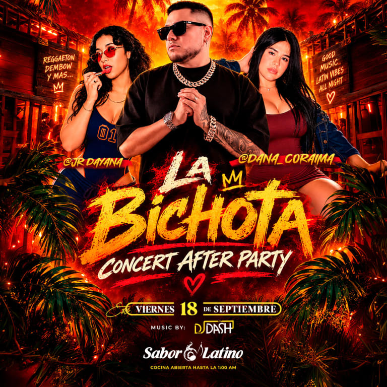 Event - LA BICHOTA Concert After Party | Sabor Latino - Queens, New York - September 18, 2026 | concert tickets