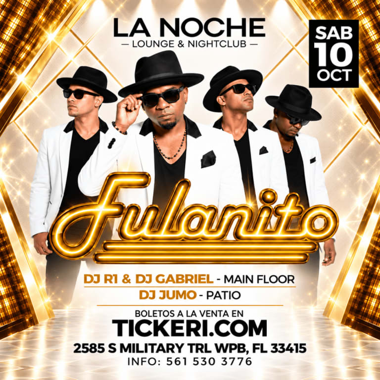 Event - Fulanito En Vivo - West Palm Beach, Florida - October 10, 2026 | concert tickets