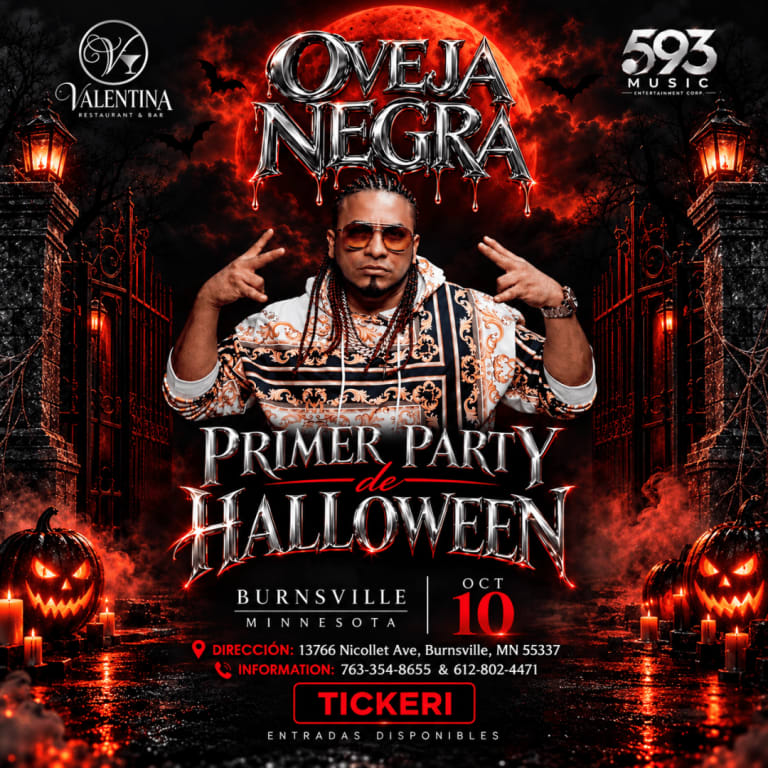 Event - OVEJA NEGRA EC TOUR - Burnsville, MN - Sat, October 10, 2026} | concert tickets
