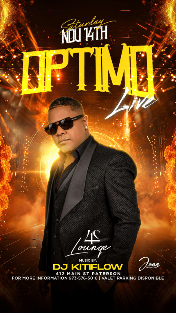 Event - Optimo - Paterson, NJ - Sat, November 14, 2026} | concert tickets