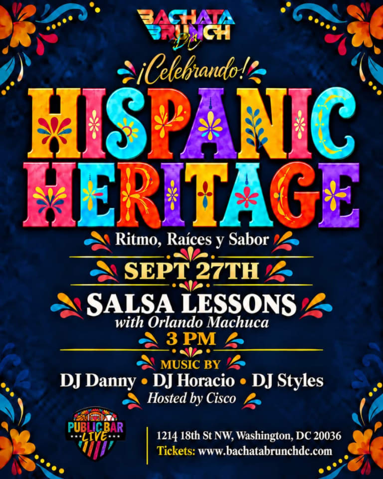 Event - Bachata Brunch Dc Presents " Celebrando Hispanic Heritage Month " Edition - Washington, District of Columbia - September 27, 2026 | concert tickets