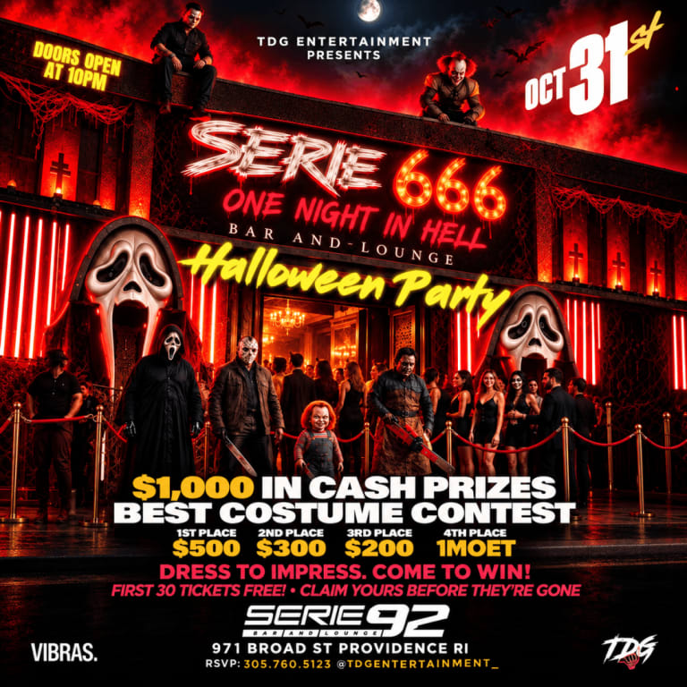 Event - SERIE 666: One Night in Hell – Halloween Party in Providence RI - Providence, Rhode Island - October 31, 2026 | concert tickets