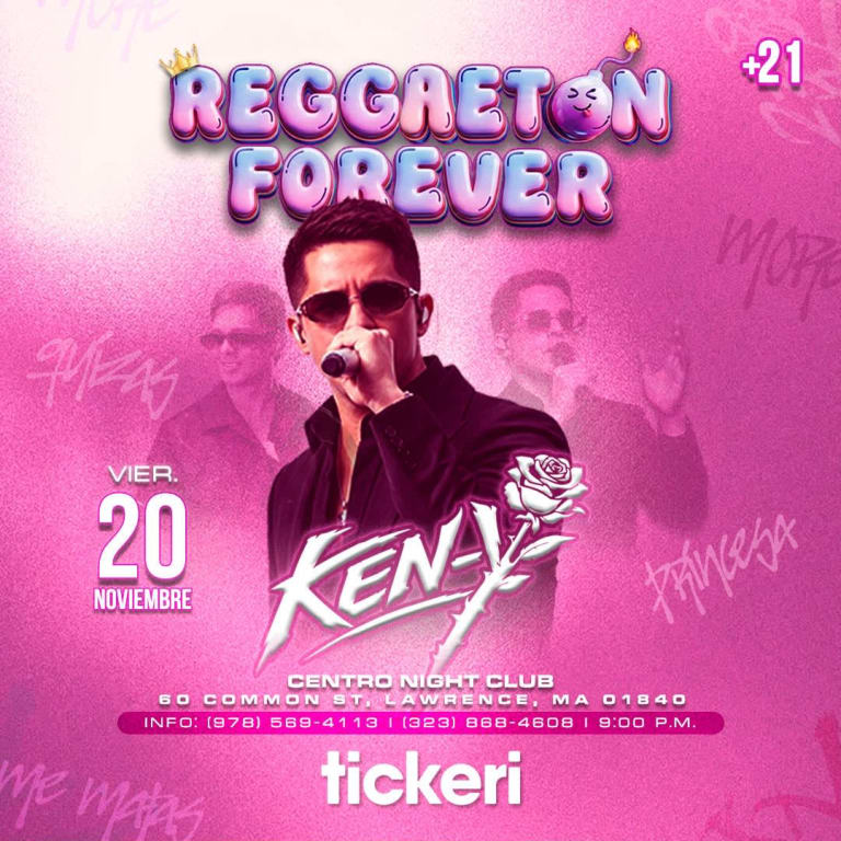Event - Ken-Y Live in Lawrence MA - Lawrence, Massachusetts - November 20, 2026 | concert tickets