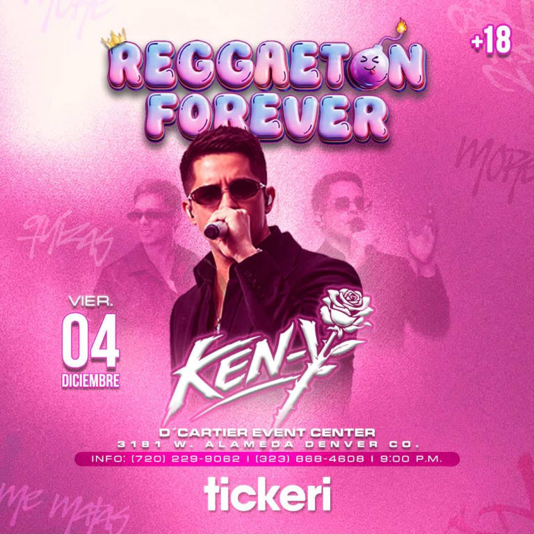 Event - Ken-Y Live in Denver - Denver, CO - Fri, December 4, 2026} | concert tickets