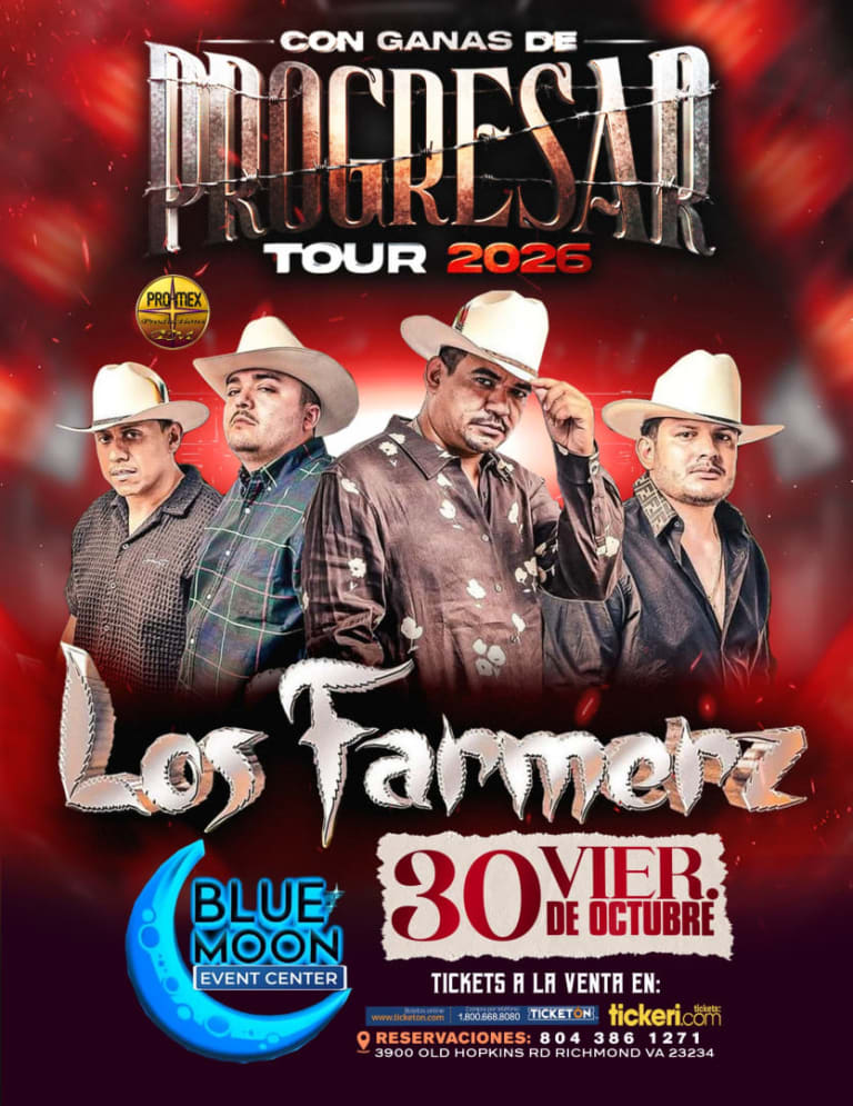 Event - LOS FARMERZ  - Richmond, Virginia - October 30, 2026 | concert tickets