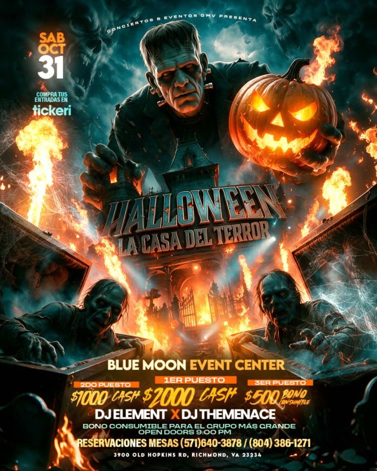 Event - Halloween Blue Moon Event Center  - Richmond, Virginia - October 31, 2026 | concert tickets