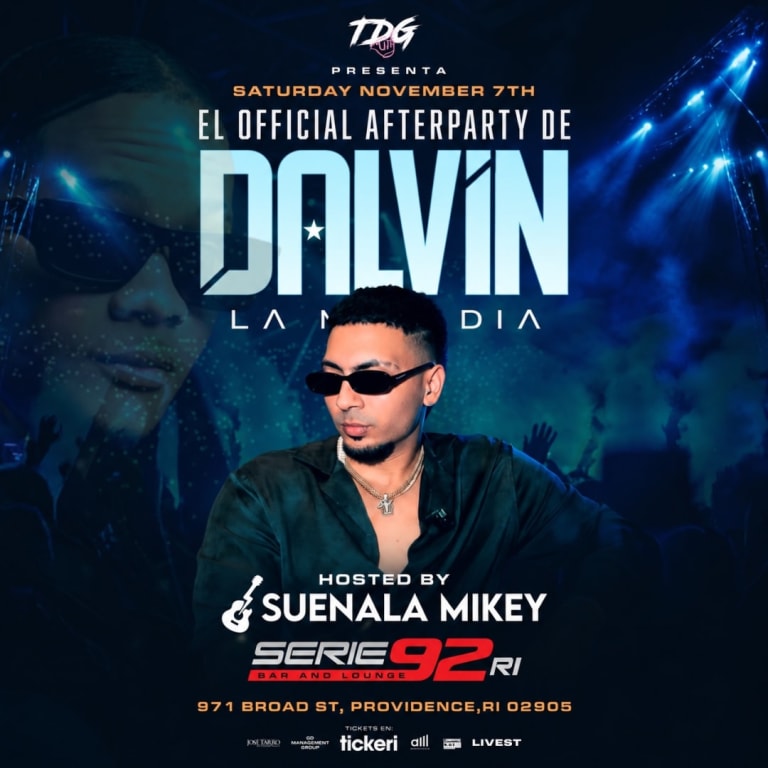 Event - El official Afterparty de Dalvin la Melodia hosted by Suenala Mikey PROVIDENCE - Providence, RI - Sat, November 7, 2026} | concert tickets