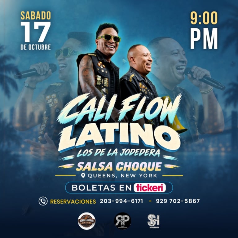 Event - CALI FLOW LATINO - Queens , New York - October 17, 2026 | concert tickets
