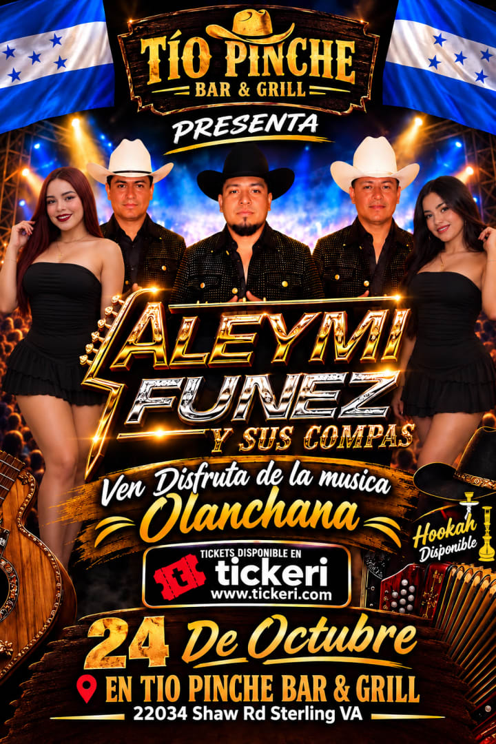 Event - Aleymi Fúnez Y Sus Compas - Sterling, Virginia - October 24, 2026 | concert tickets