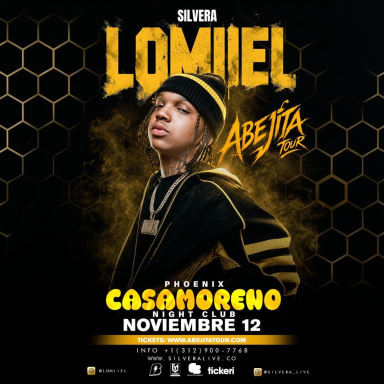 Event - Lomiiel — Abejita Tour USA 2026 - Phoenix - Phoenix, Arizona - November 12, 2026 | concert tickets