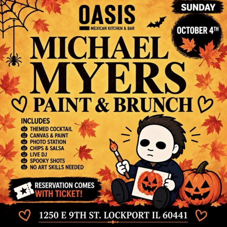 Event - Michael Myers Paint & Brunch - Lockport, Illinois - October 4, 2026 | concert tickets