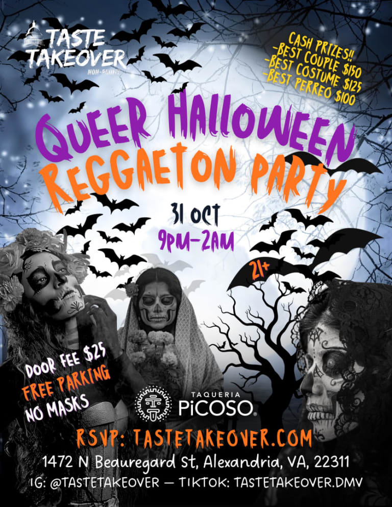 Event - QUEER HALLOWEEN REGGAETON PARTY - Alexandria, Virginia - October 31, 2026 | concert tickets