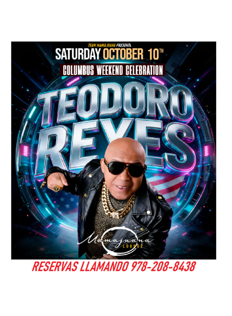 Event - TEODORO REYES EN LAWRENCE, OCT 10 - Lawrence, Massachusetts - October 10, 2026 | concert tickets