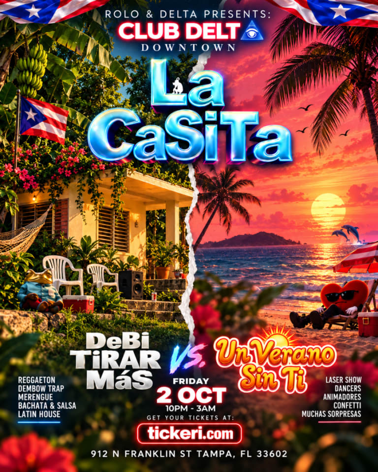 Event - LA CASITA DEL PERREO Un verano sin ti vs Debi tirar mas fotos edition - Tampa, Florida - October 2, 2026 | concert tickets