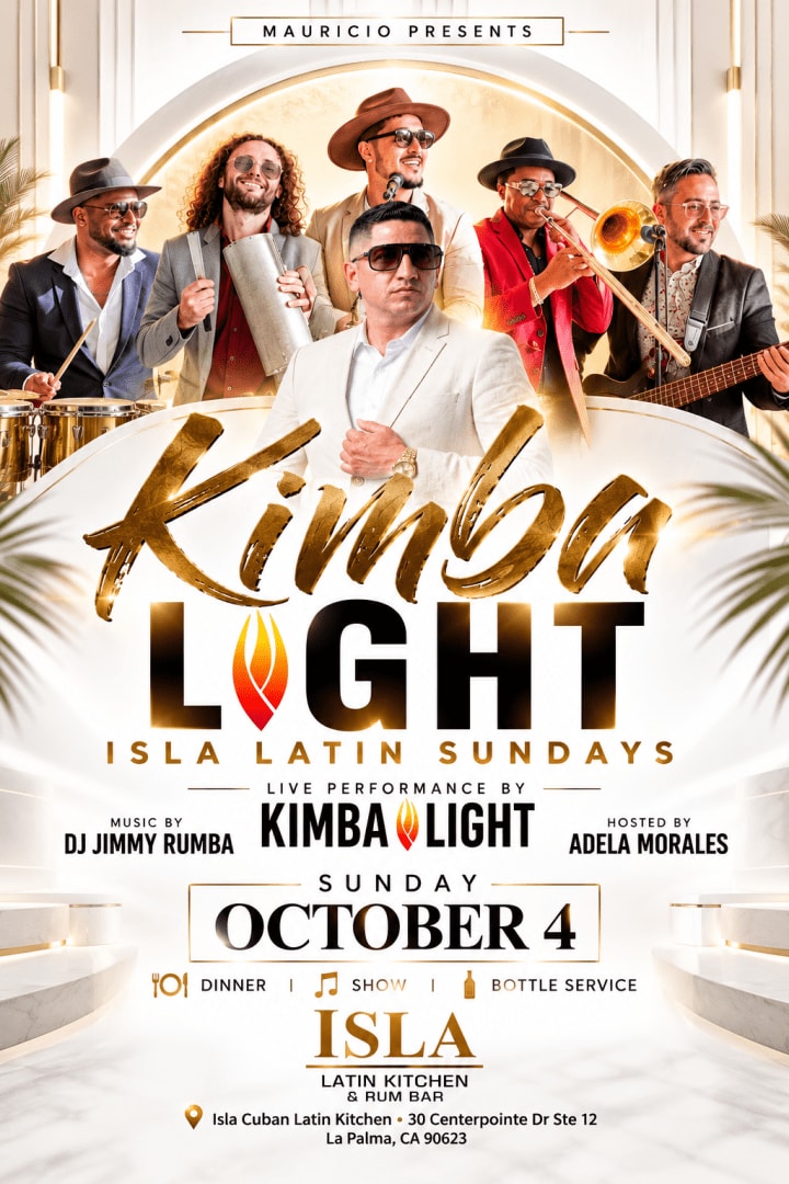 Event - Isla Latin Sundays  - La Palma, California - October 4, 2026 | concert tickets