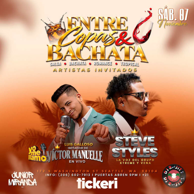Event - Luis Galloso, imitador de Víctor Manuelle, y Steve Styles en Utah - Salt Lake City, Utah - November 7, 2026 | concert tickets