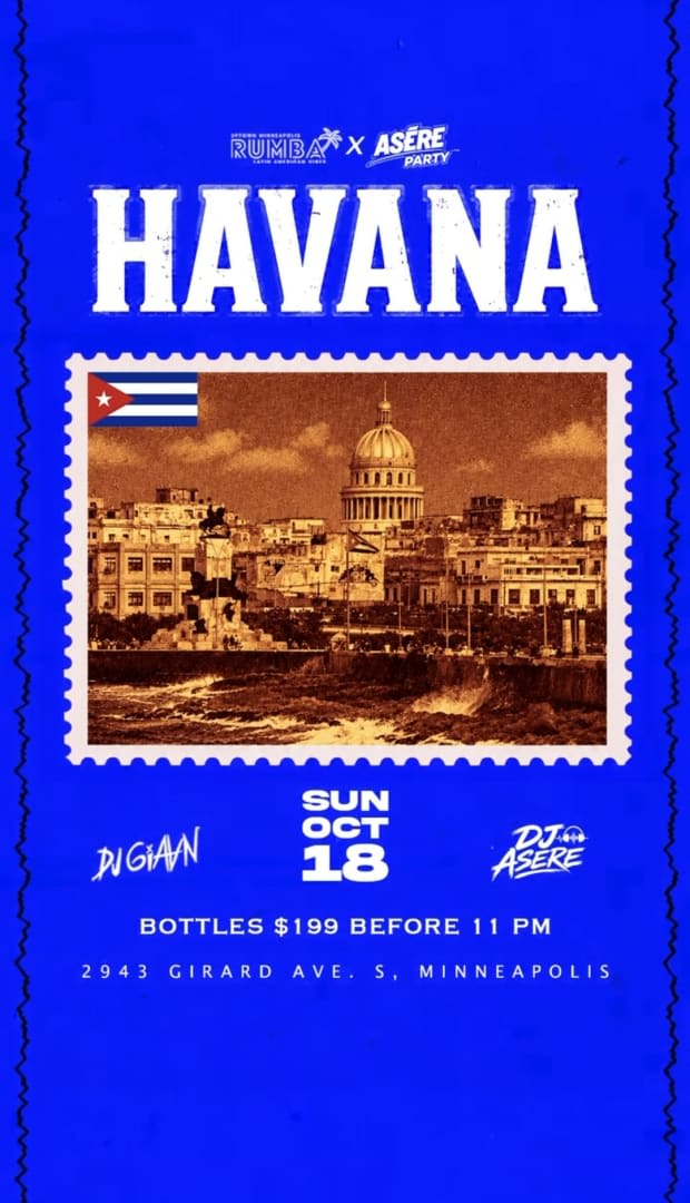 Event - HAVANA - Minneapolis, Minnesota - October 18, 2026 | concert tickets