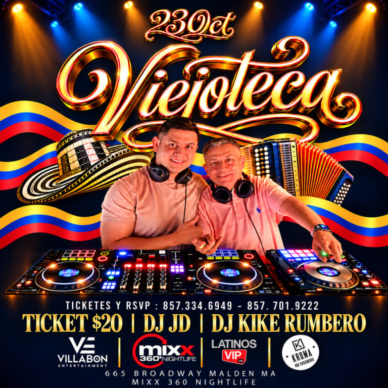 Event - VIEJOTECA BOSTON - Malden, MA - Fri, October 23, 2026} | concert tickets