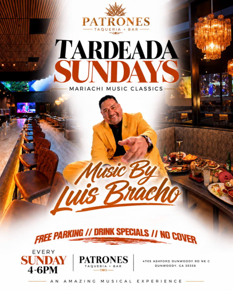 Event - 🔥 TARDEADA SUNDAYS WITH LUIS BRACHO AT PATRONES ATLANTA🔥 - Atlanta, Georgia - October 4, 2026 | concert tickets