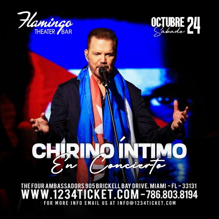 Event - Willy Chirino Intimo - Miami, Florida - October 24, 2026 | concert tickets