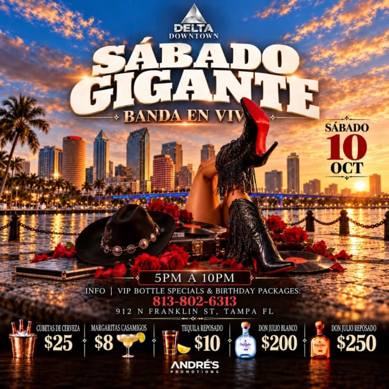 Event - Delta Presenta: Banda en vivo🇲🇽 - Tampa, Florida - October 10, 2026 | concert tickets