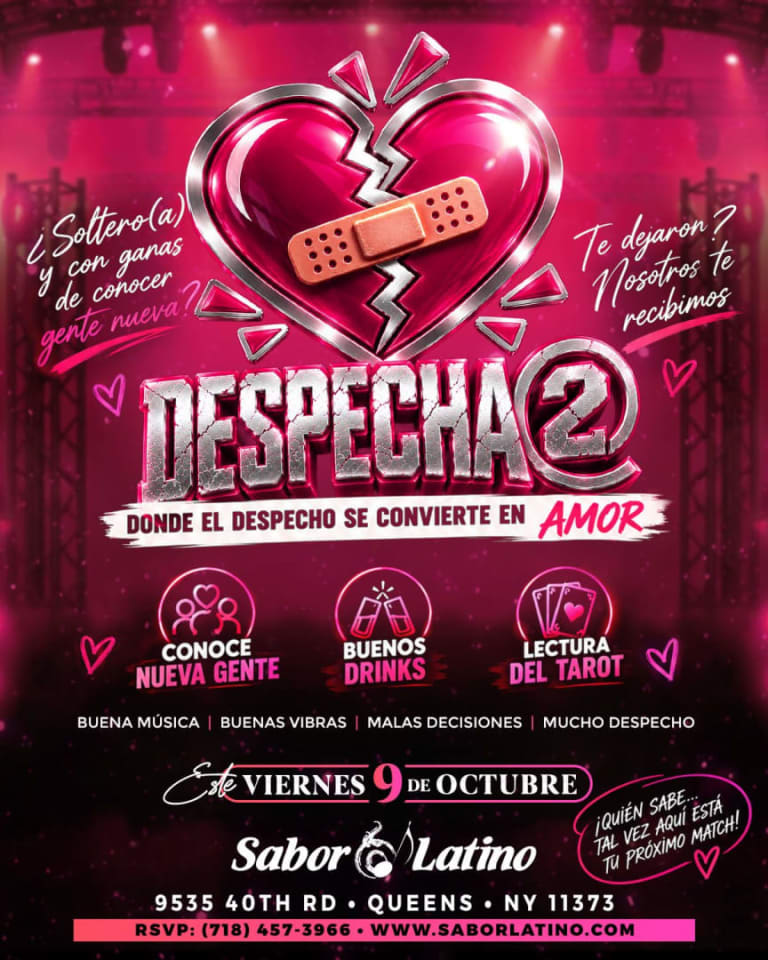 Event - “DESPECHA2” | Sabor Latino - Queens, New York - October 9, 2026 | concert tickets