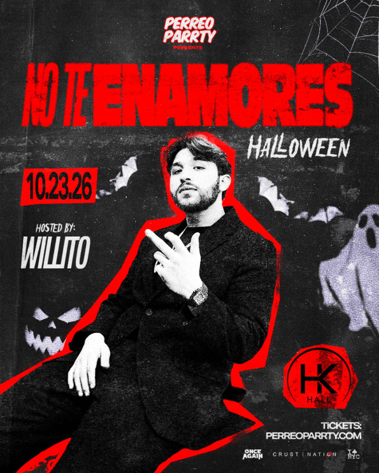 Event - NO TE ENAMORES: WILLITO (18+) Halloween Weekend NYC HK Hall - New York, New York - October 23, 2026 | concert tickets