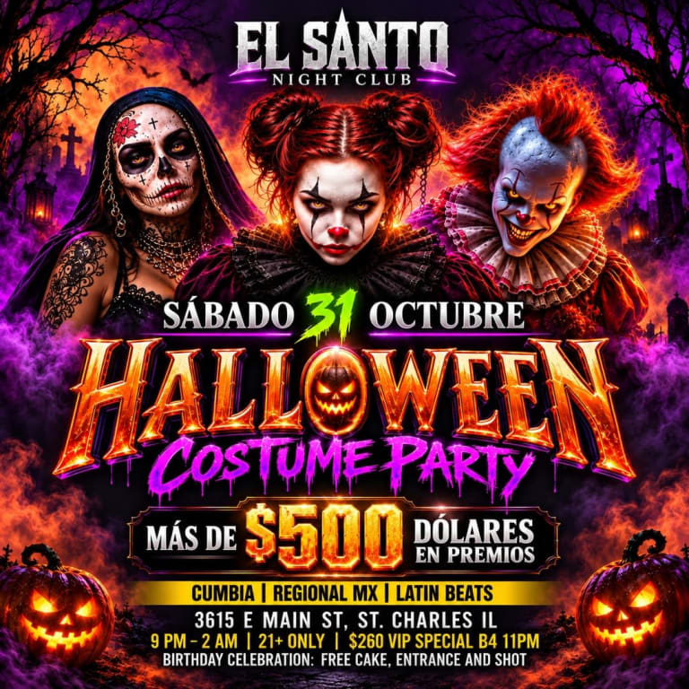 Event - HALLOWEEN COSTUME PARTY - St. Charles, Illinois - October 31, 2026 | concert tickets