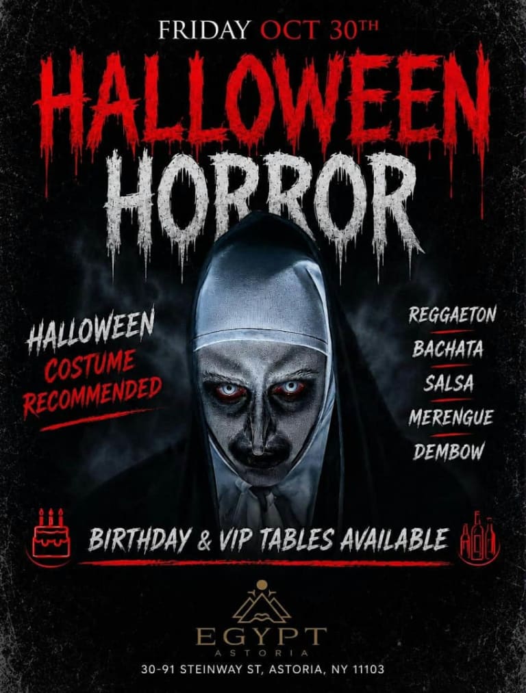 Event - Best Halloween Party in Astoria Halloween Horror At Egypt Astoria - Queens, New York - October 30, 2026 | concert tickets