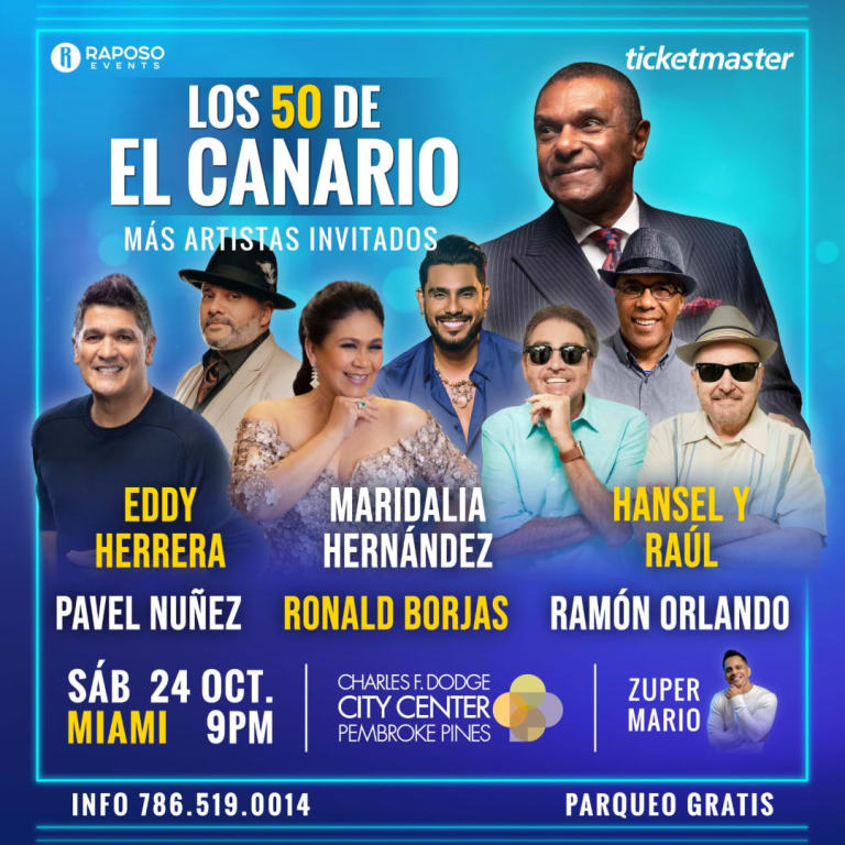Event - CONCIERTO BAILABLE- SALSA - MERENGUE - Pembroke Pines, Florida - October 24, 2026 | concert tickets