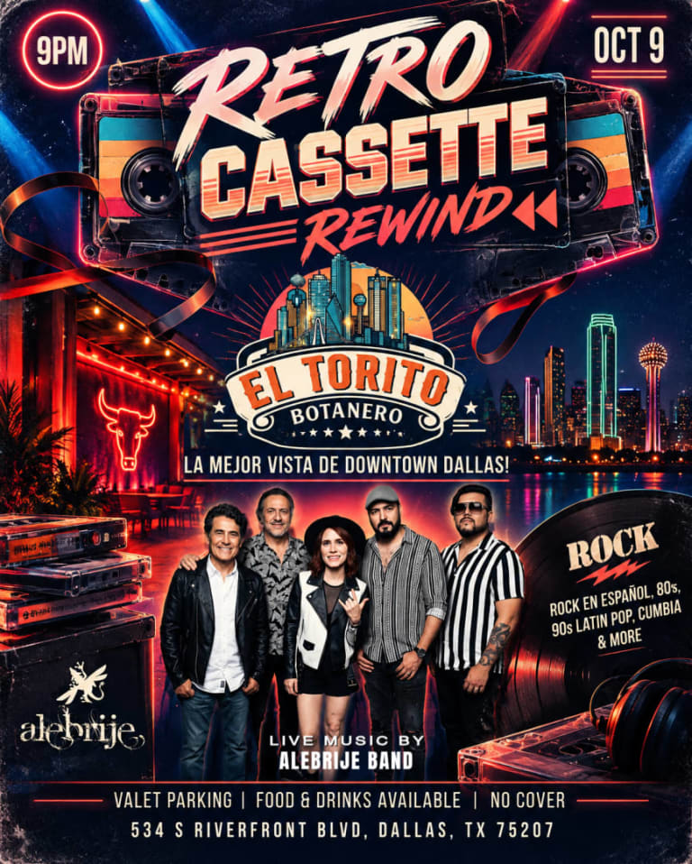 Event - 🔥🎸 RETRO CASSETTE REWIND — DALLAS! 🎸 🇲🇽 ONE NIGHT. ONE CITY. ONE EPIC ROCK EN ESPAÑOL EXPERIENCE. 🇲🇽 - Dallas, Texas - October 9, 2026 | concert tickets