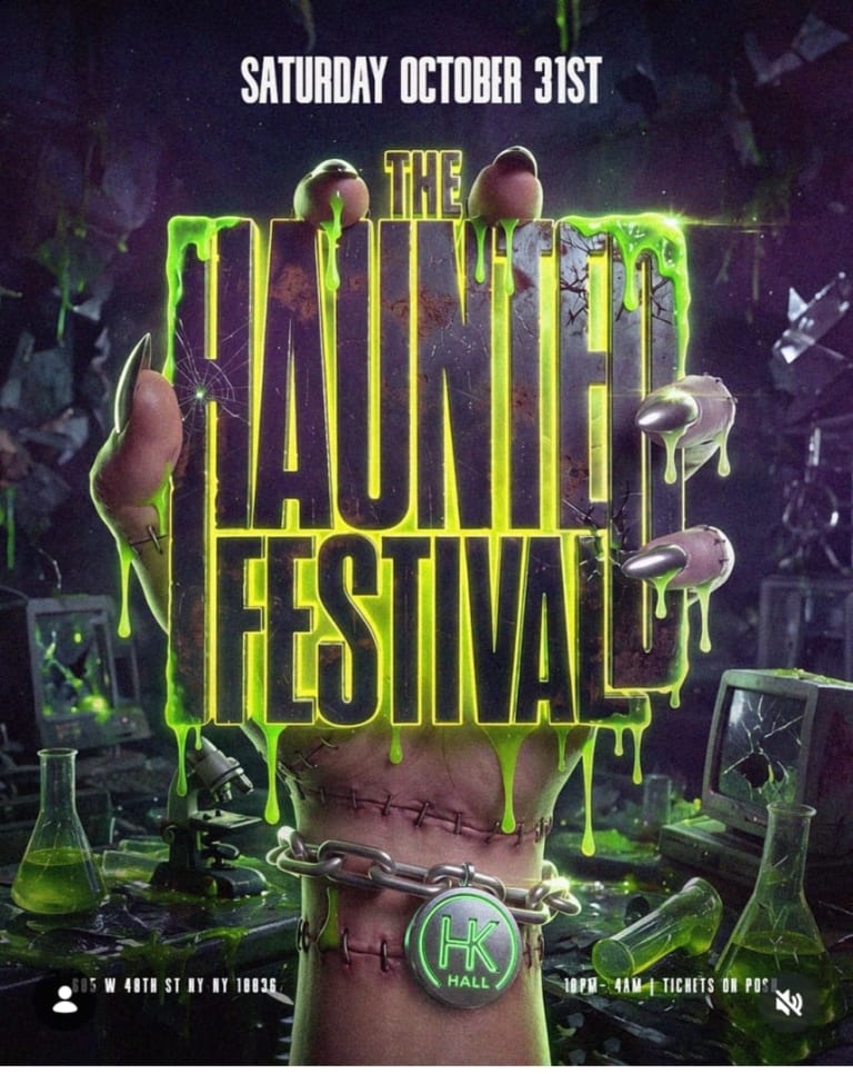 Event - The Haunted Festival At HK Hall - New York, New York - October 31, 2026 | concert tickets