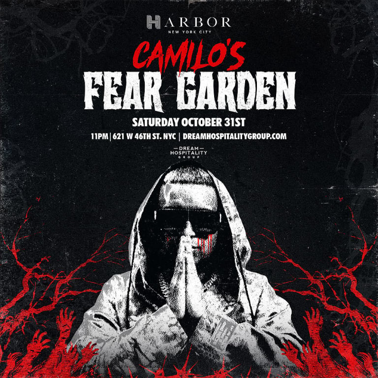 Event - Camilo's Fear Garden DJ Camilo Live At Harbor NYC - New York, New York - October 31, 2026 | concert tickets