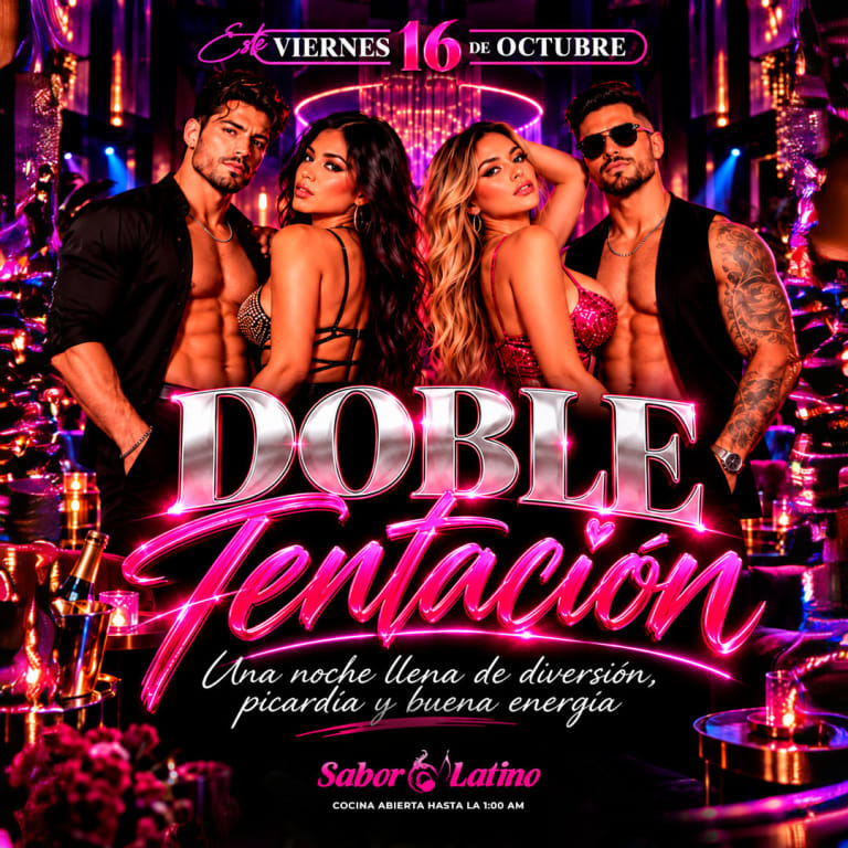 Event - DOBLE TENTACION | Sabor Latino - Queens, New York - October 16, 2026 | concert tickets