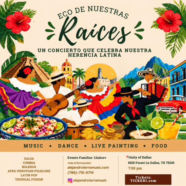 Event - Eco de nuestras Raices - Dallas, Texas - December 12, 2026 | concert tickets