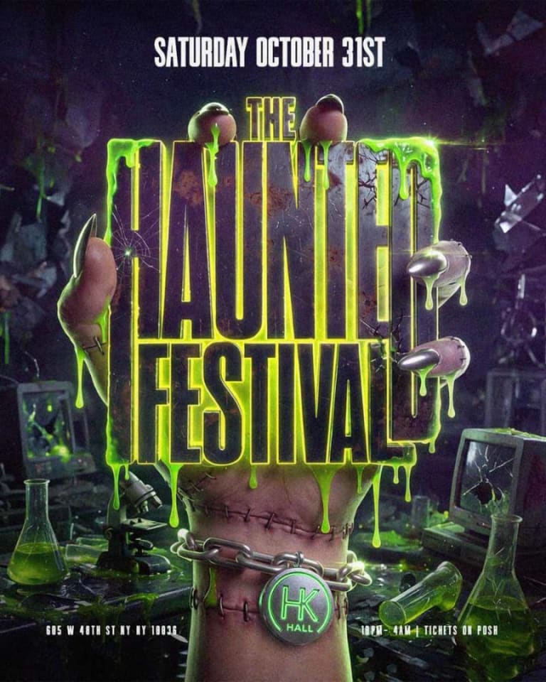 Event - HK Hall Halloween: The Haunting of HK Hall 2026 - New York, New York - October 31, 2026 | concert tickets