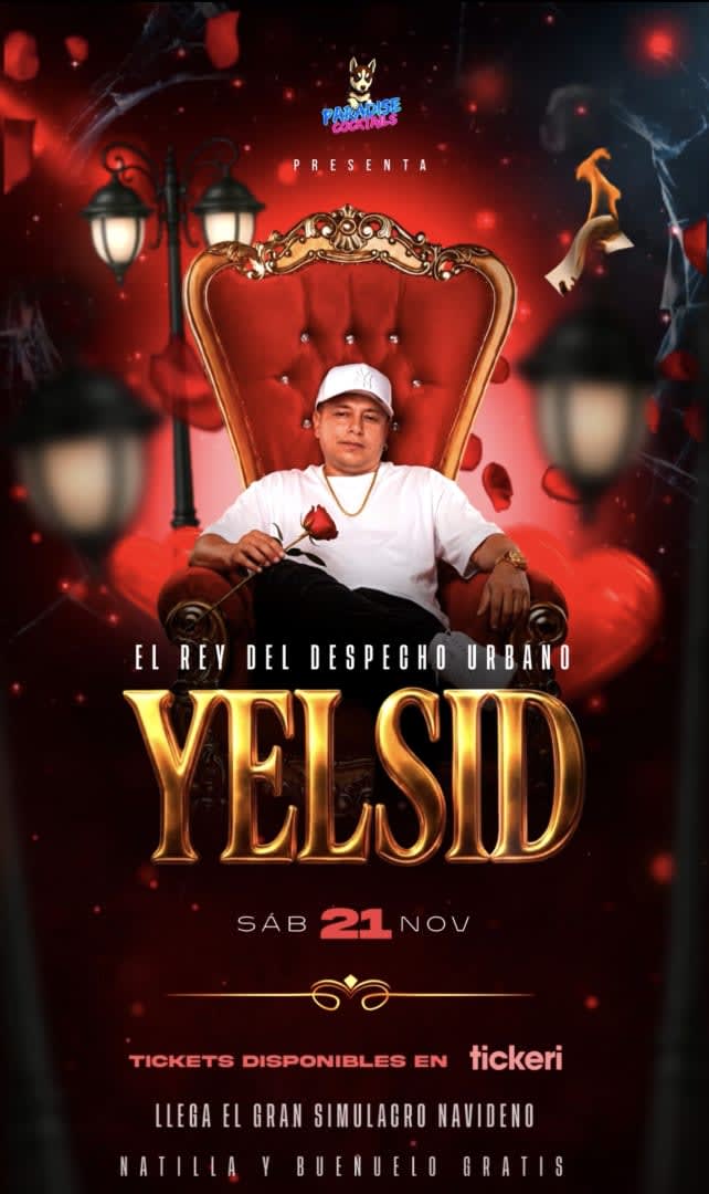 Event - YELSID EN ATLANTA - Norcross, Georgia - November 21, 2026 | concert tickets